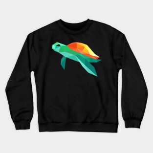 Turtle Polygon Crewneck Sweatshirt